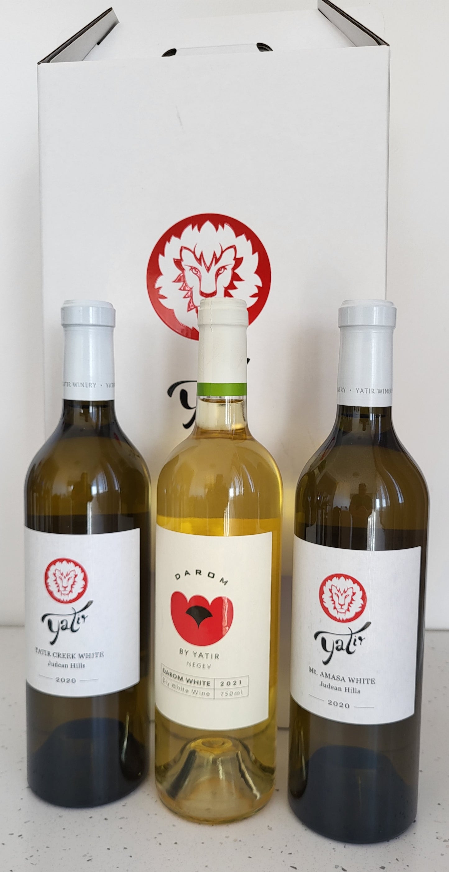 3 Whites By Yatir in a box