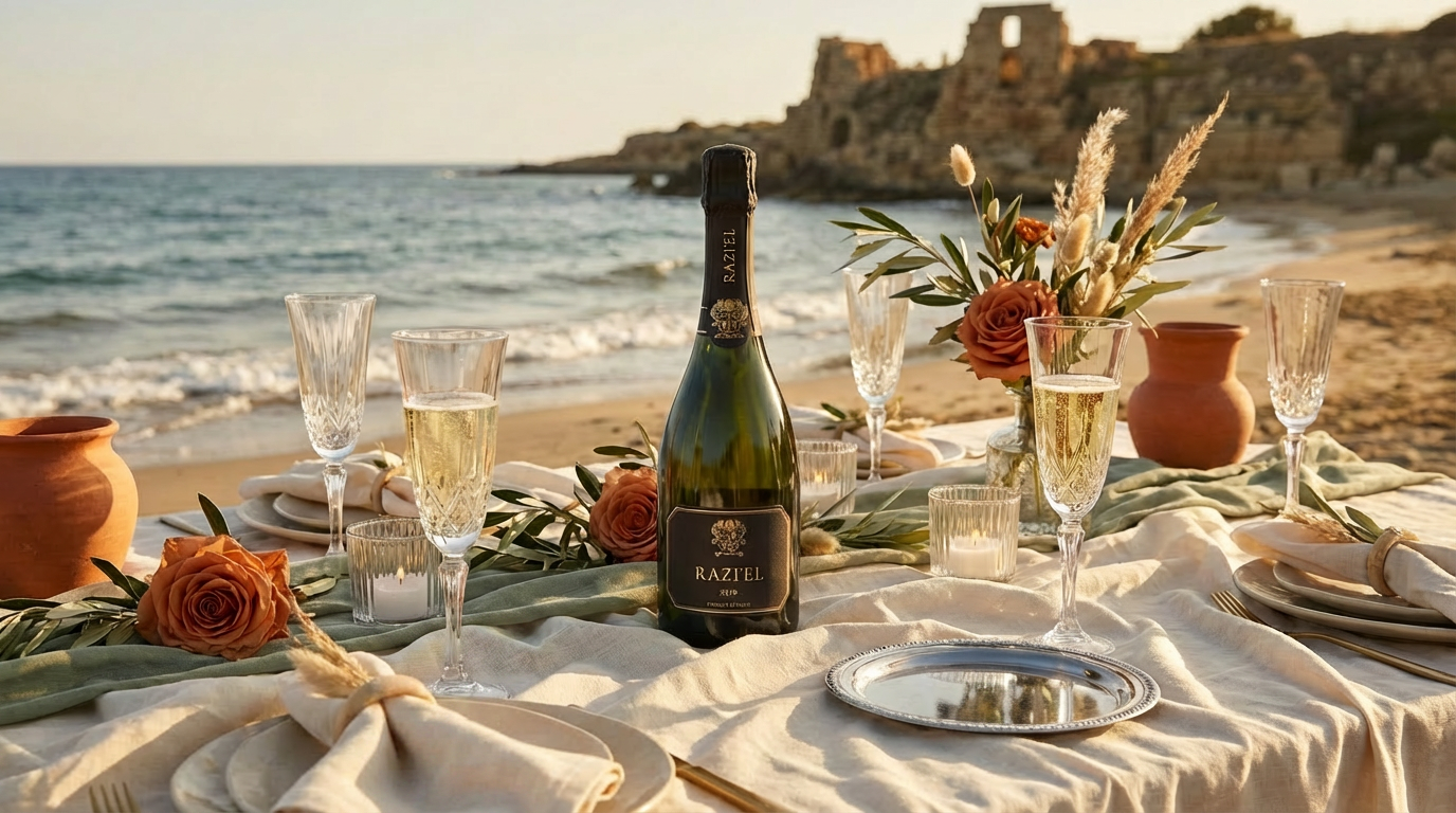 Wedding in cyprus , raziel wine
