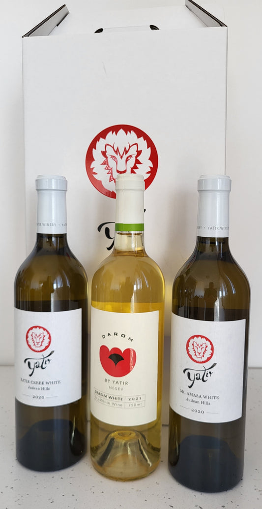 3 Whites By Yatir in a box